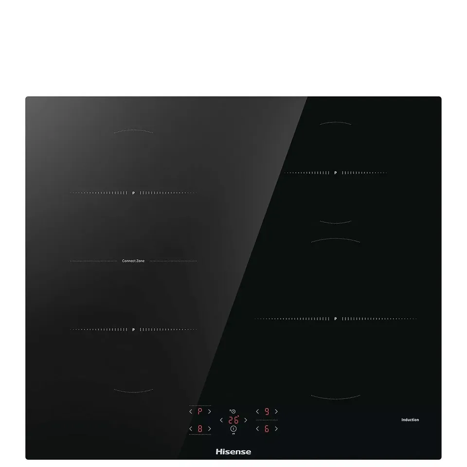 HISENSE HI6421BSC, BRIDGE ZONE, 60CM INDUCTION HOB - BLACK