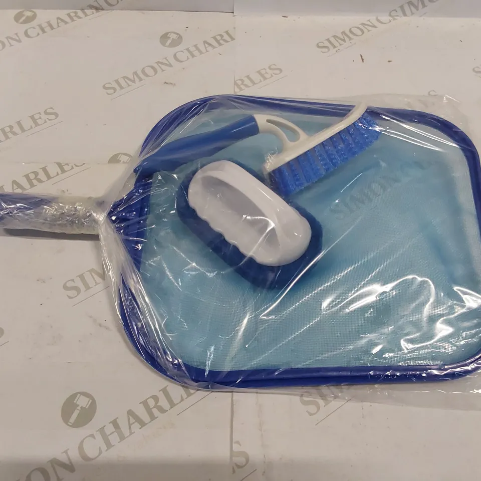 BOX OF APPROXIMATELY 10X POOL CLEANING KITS (1 BOX)