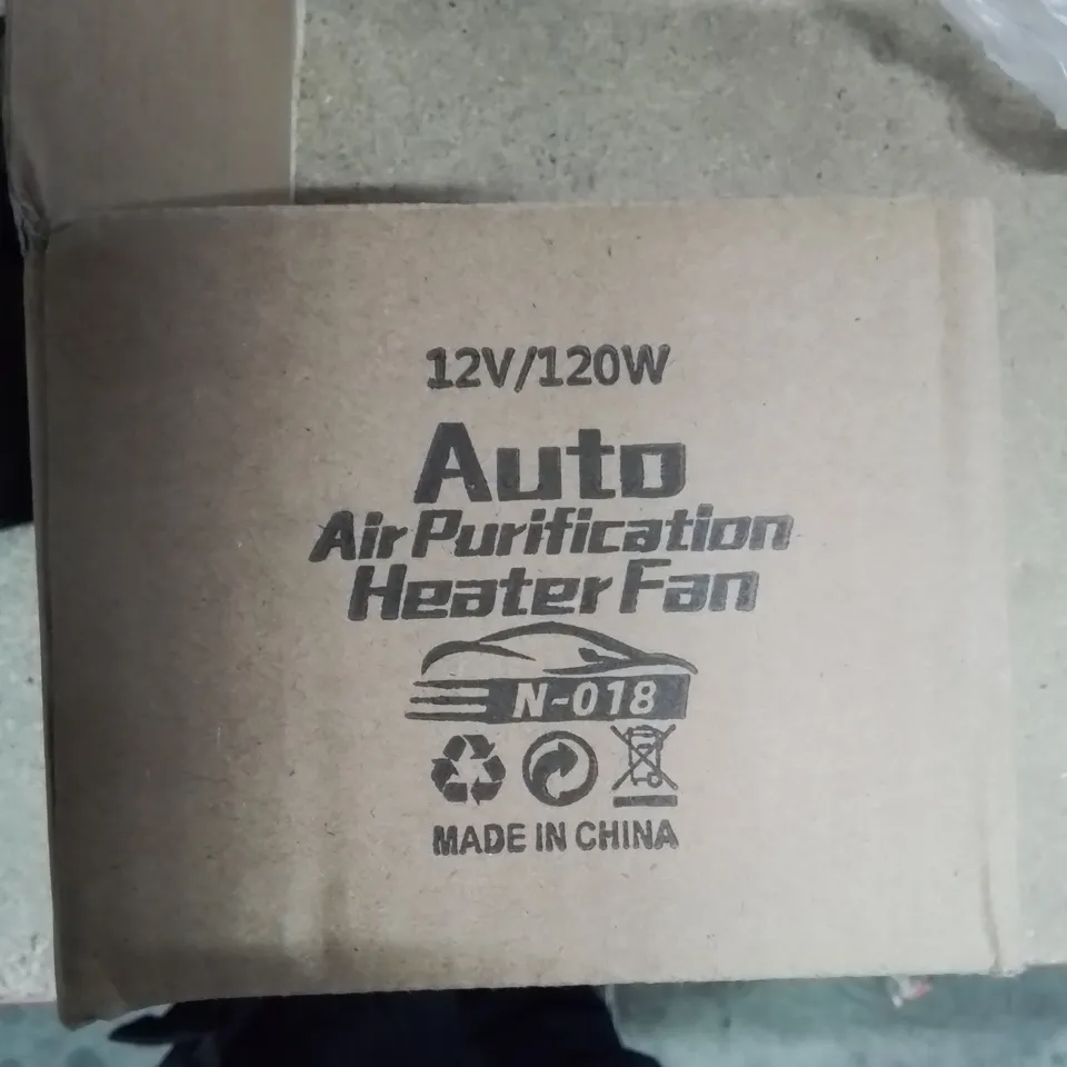 BOXED PORTABLE AUTO AIR PURIFICATION HEATER FAN