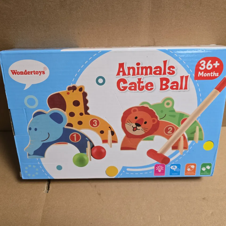 WONDERTOYS ANIMALS GATE BALL – BOXED TOY, 36+ MONTHS