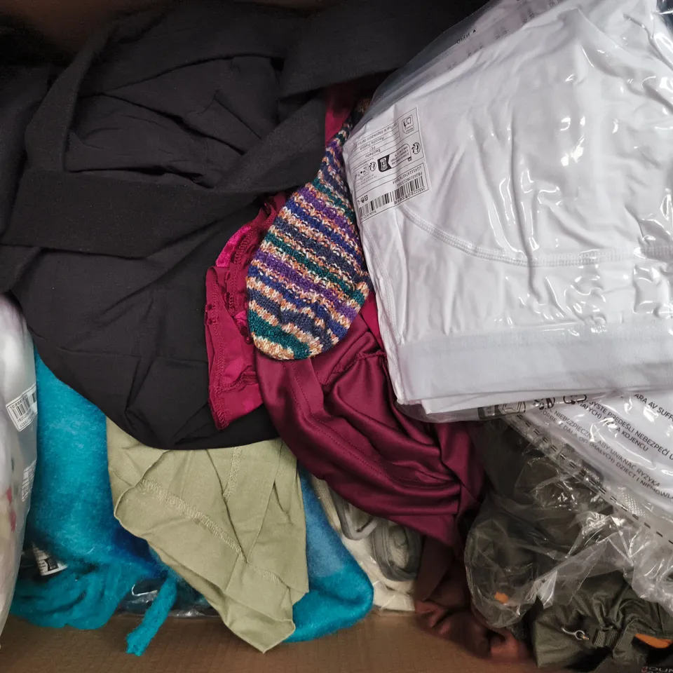 APPROXIMATELY 20 ASSORTED CLOTHING AND FASHION PRODUCTS IN VARIOUS STYLES AND SIZES - COLLECTION ONLY