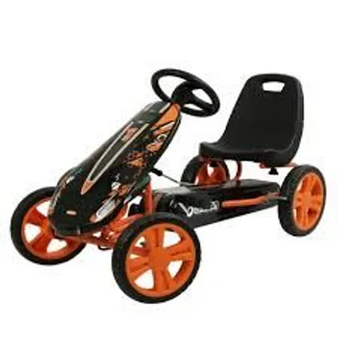 BOXED HAUCK SPEEDSTER GO KART - ORANGE