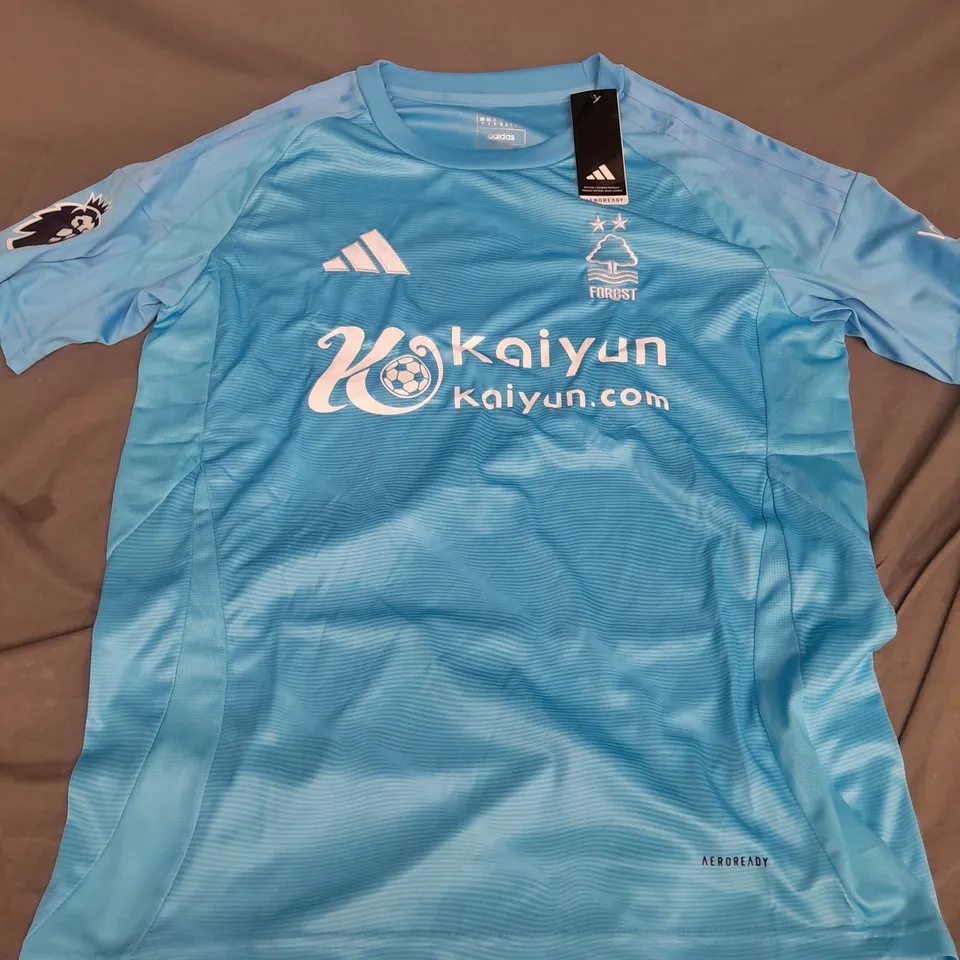 ADIDAS NOTTINGHAM FOREST JERSEY IN BLUE - MEDIUM