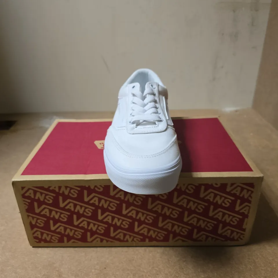 VANS BROOKLYN LS WHITE SNEAKER – UK 6 