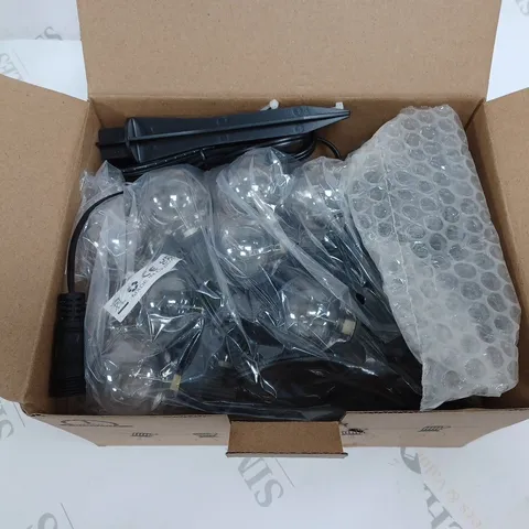 BOX OF APPROXIMATELY 25PCS LITOGO SOLAR STRING LIGHTS TYSL-E12-25L
