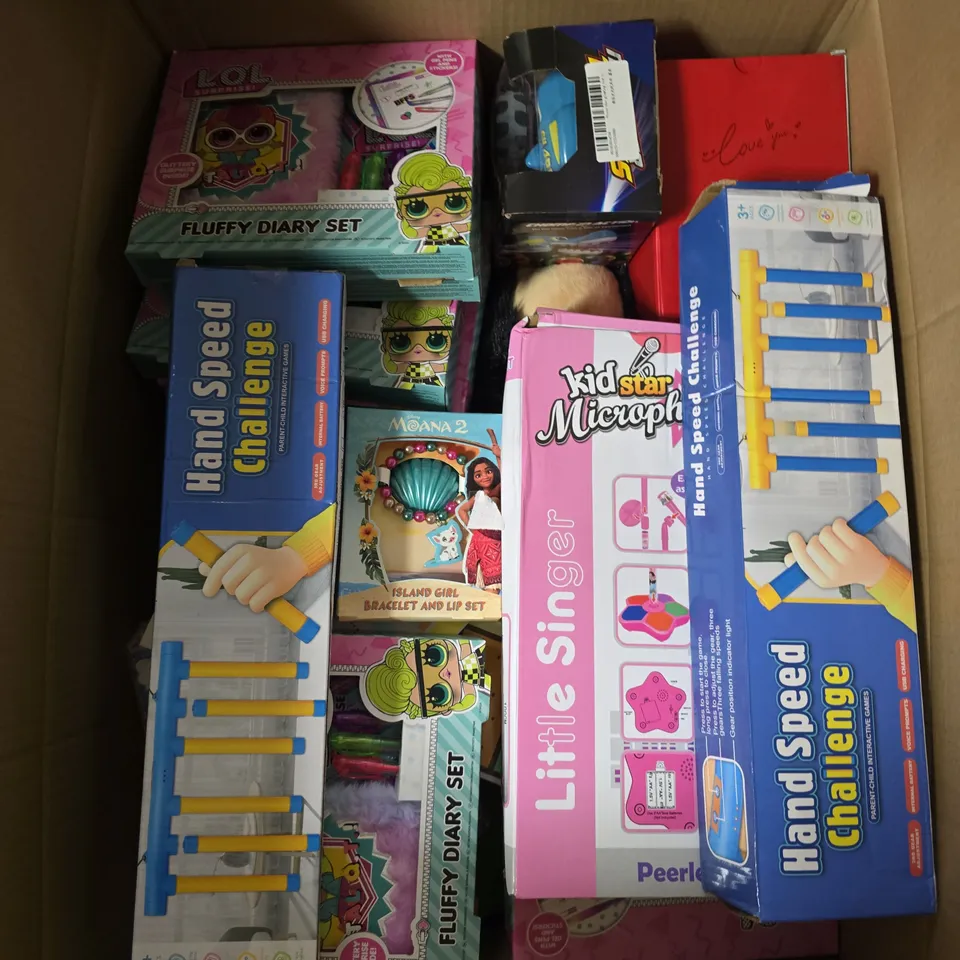 LARGE QUANTITY OF ASSORTED TOYS AND GAMES