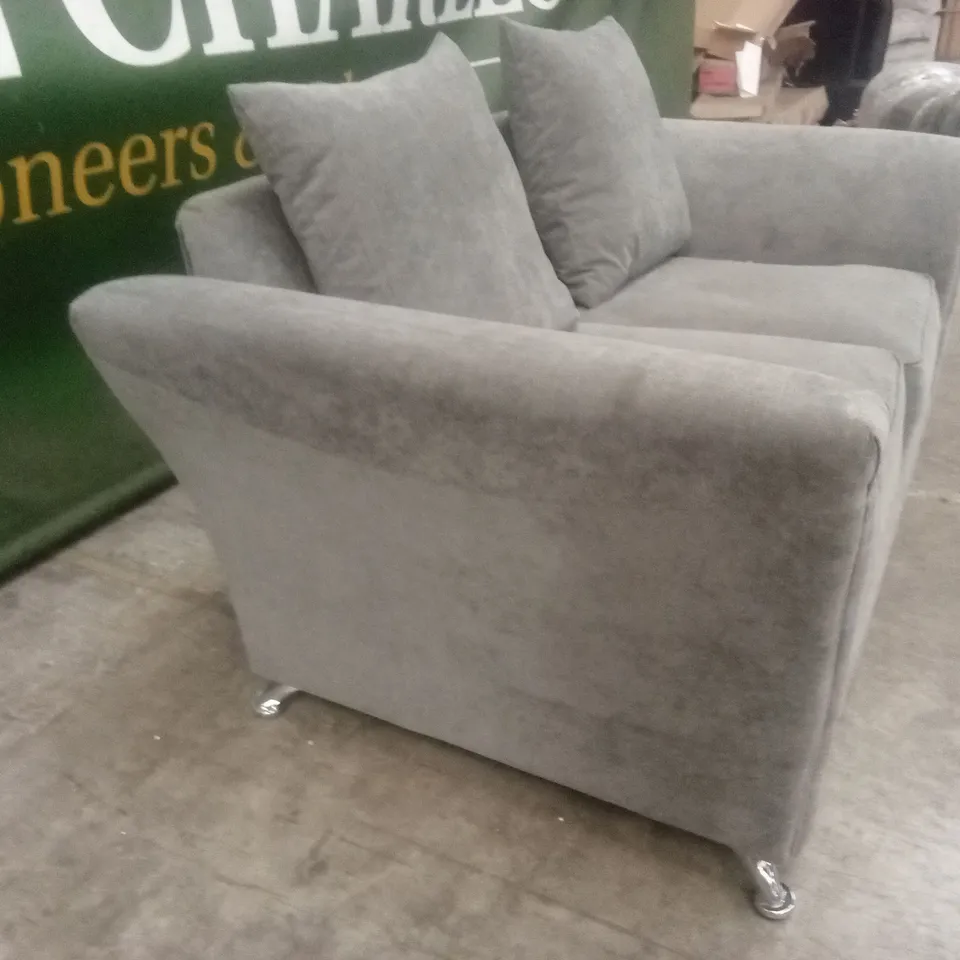 DURY FABRIC 2 SEATER SCATTER BACK SOFA RRP £479