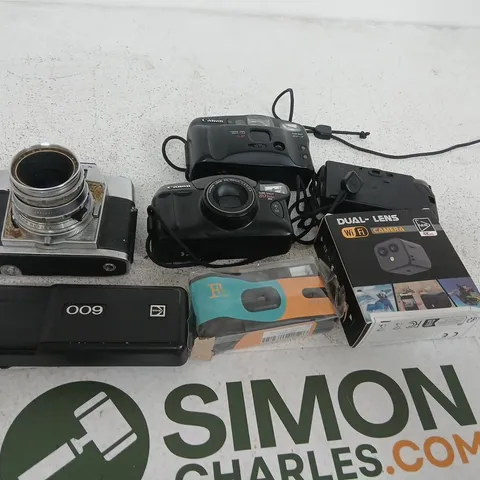 ASSORTED CAMERAS AND ACCESSORIES