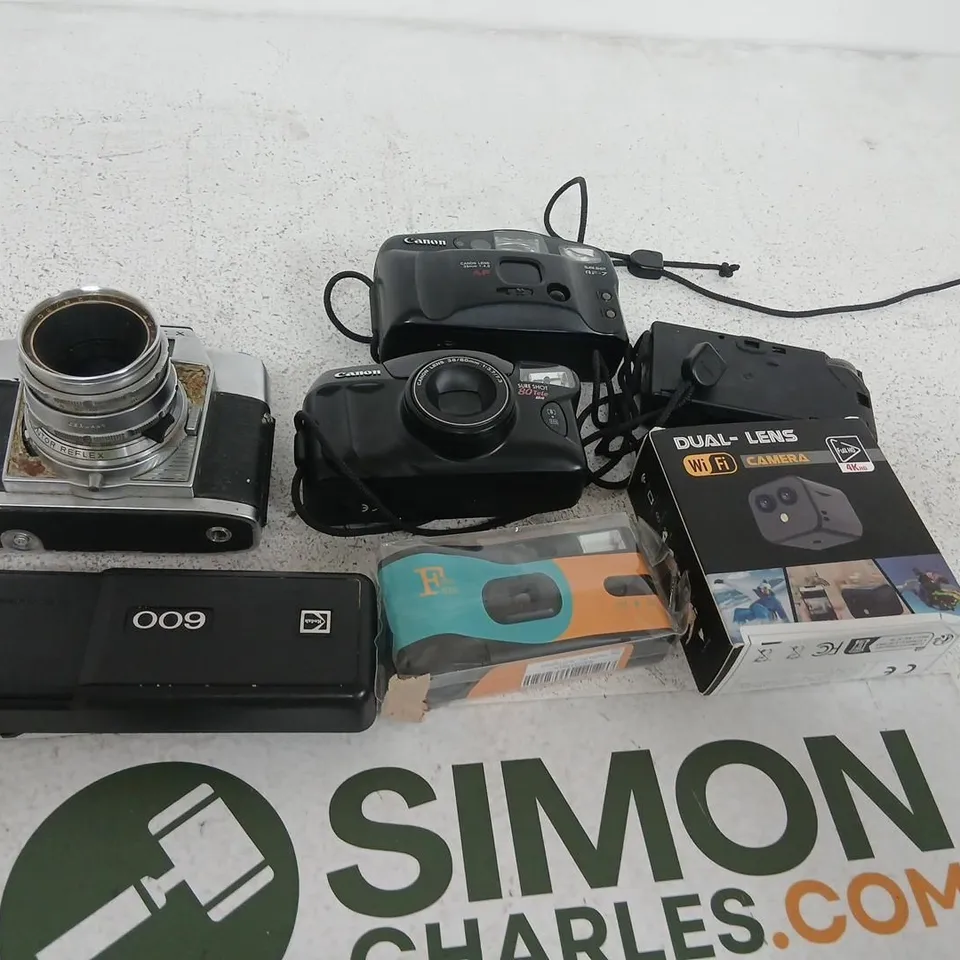 ASSORTED CAMERAS AND ACCESSORIES
