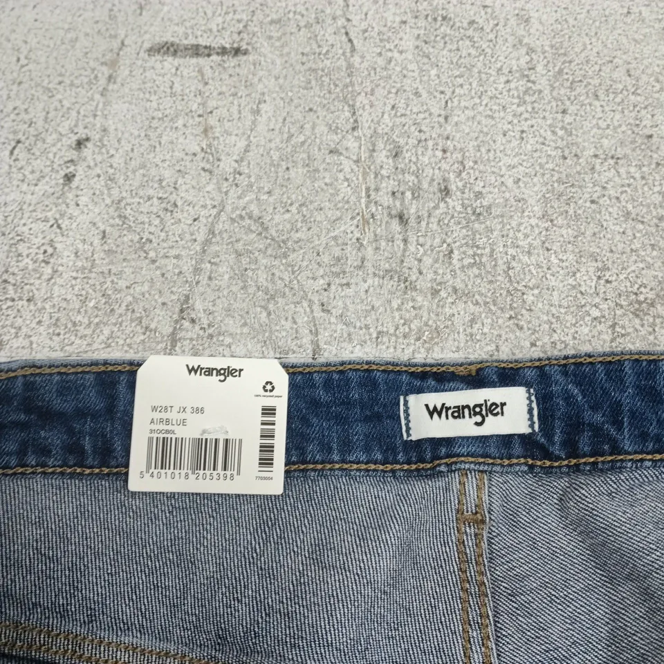 WRANGLER JEANS – AIRBLUE DENIM, MEN'S W36/L32 (BODY BESPOKE)