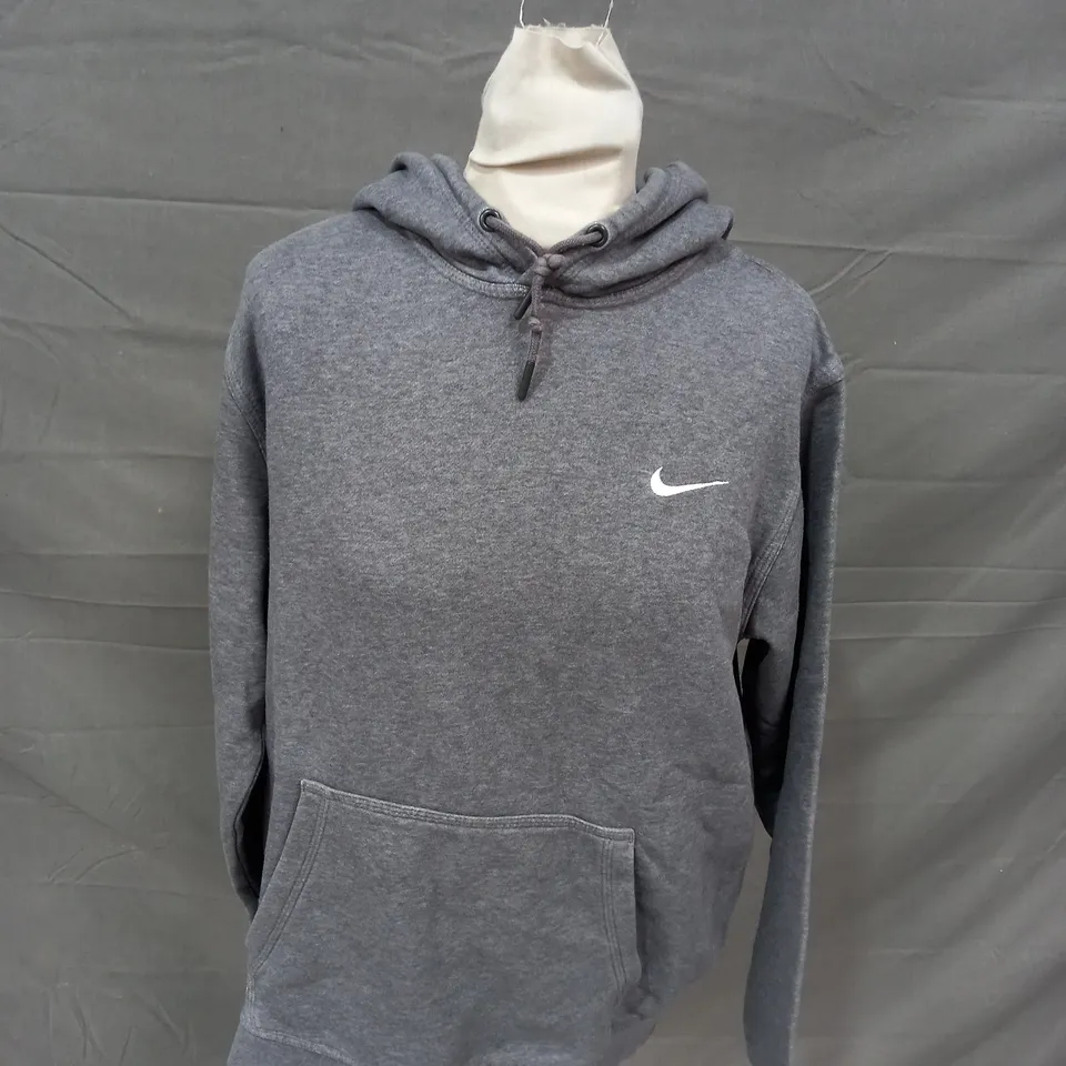 NIKE LIGHT GREY HOODIE - KIDS LARGE