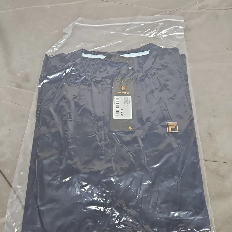 FILA YAXLEY T‑SHIRT – NAVY NIGHT SKY, UK L