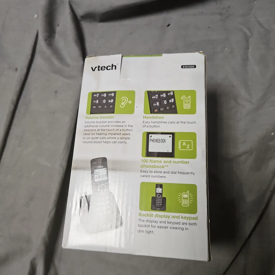 VTECH CORDLESS PHONE ES2000 – BOXED