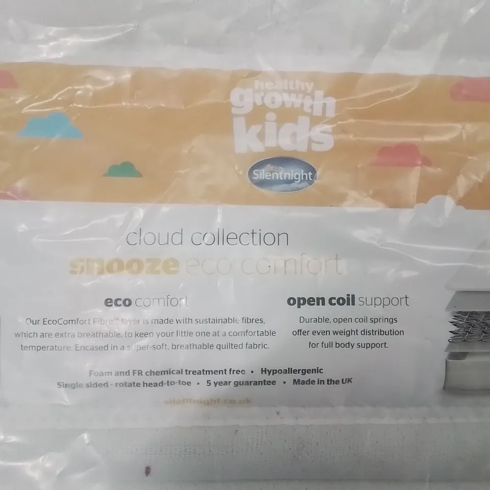 QUALITY BAGGED HEALTHY GROWTH KIDS SILENTNIGHT SINGLE MATTRESS 