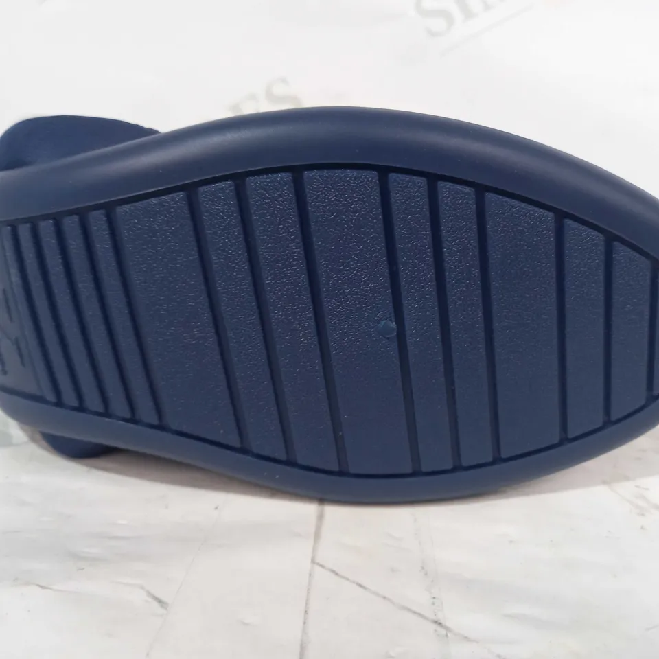 BOXED PAIR OF CALVIN KLEIN JEANS NEOPRENE SLIP-ON SHOES IN NAVY EU SIZE 41
