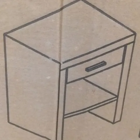 VENERTIAN 1 DRAWER BEDSIDE TABLE
