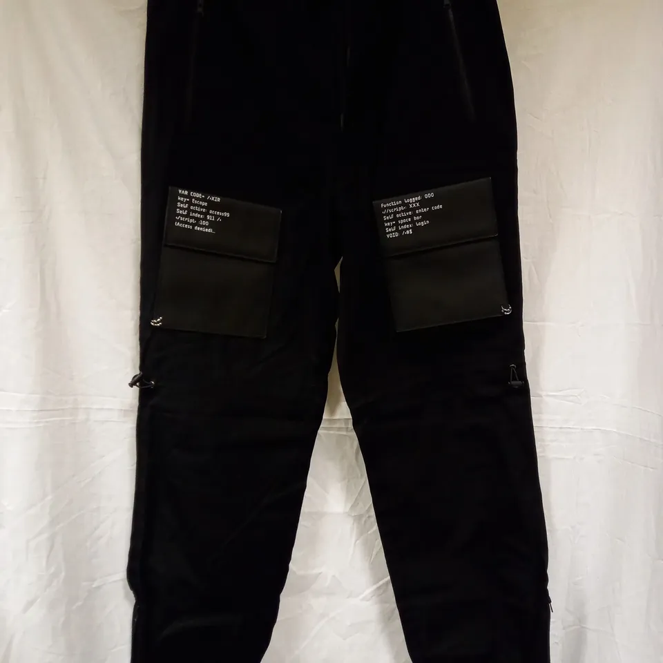 BRAND NEW KOI THE BANSHEE WOMENS CARGOS, BLACK - LARGE