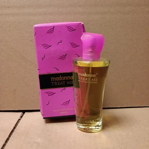 BOXED MADONNA TREAT ME EAU DE TOILETTE FOR HER 50ML
