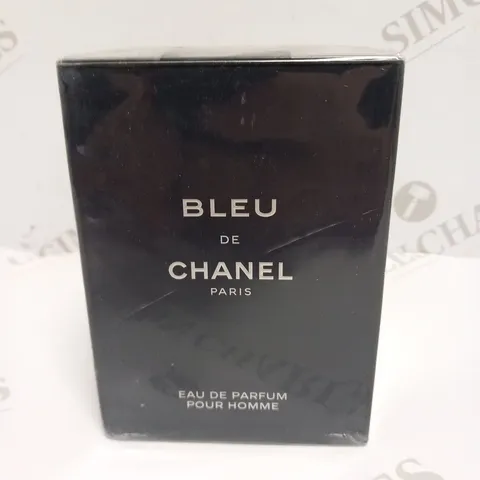 BOXED AND SEALED BLEU DE CHANEL PARIS EAU DE PARFUM POUR HOMME 150ML