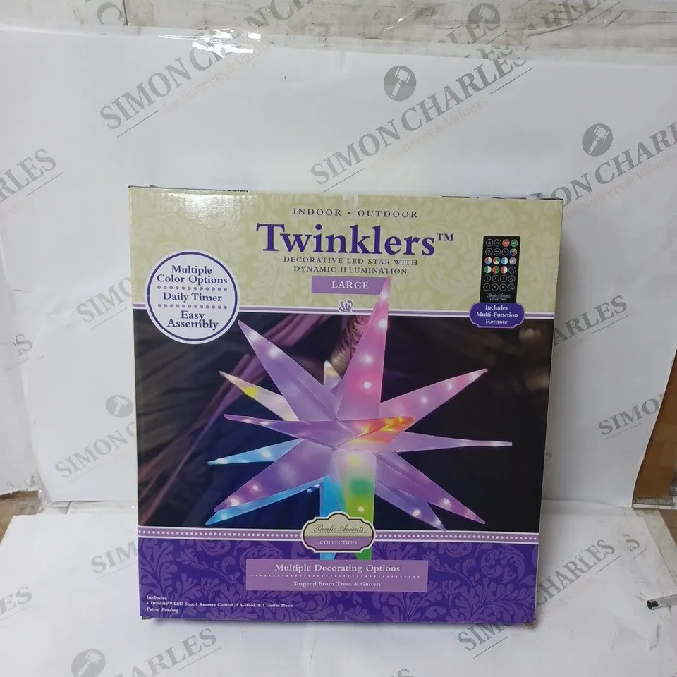 TWINKLERS STAR LIGHT MULTICOULR PLUS REMOTE CONTROL
