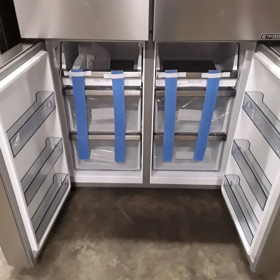HISENSE RQ758N4SWSE TOTAL NO FROST AMERICAN FRIDGE FREEZER - UNPROCESSED RAW RETURN