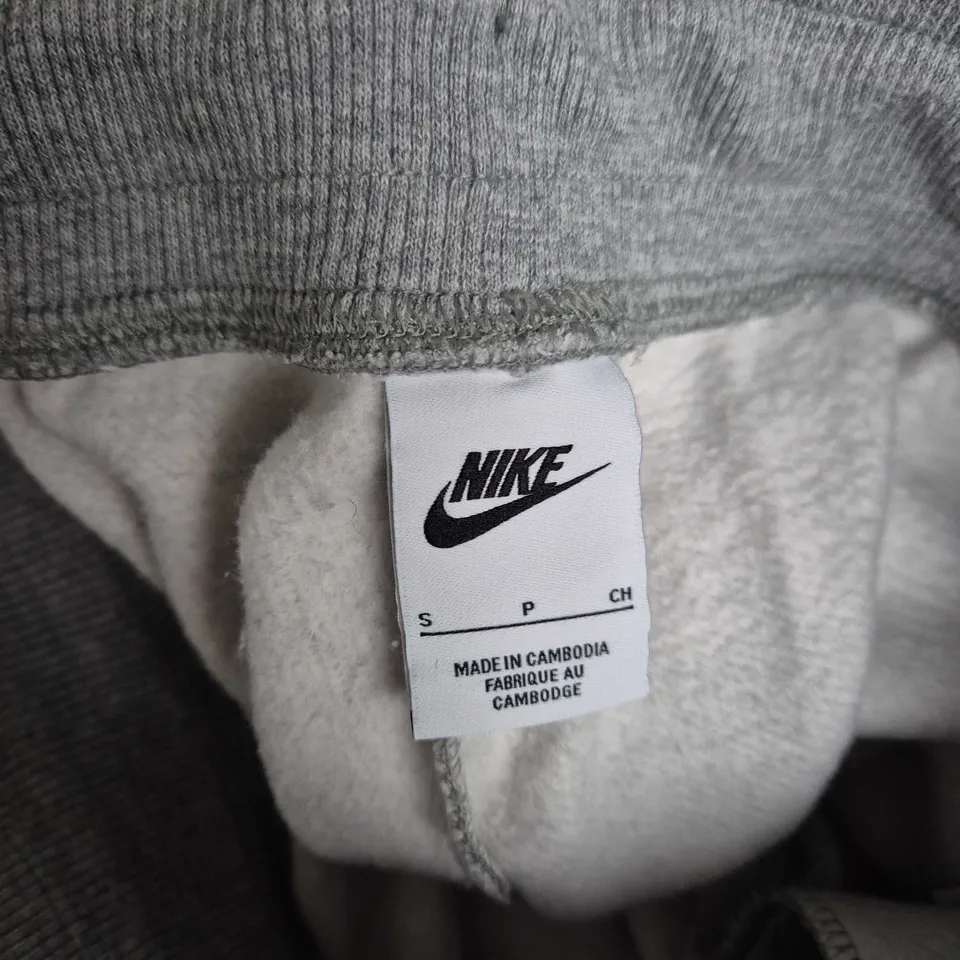 NIKE CUFFED BOTTOM JOGGERS IN GREY - SMALL