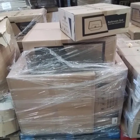 PALLET CONTAINING DEERVALLEY MIXED BATHROOM BASINS