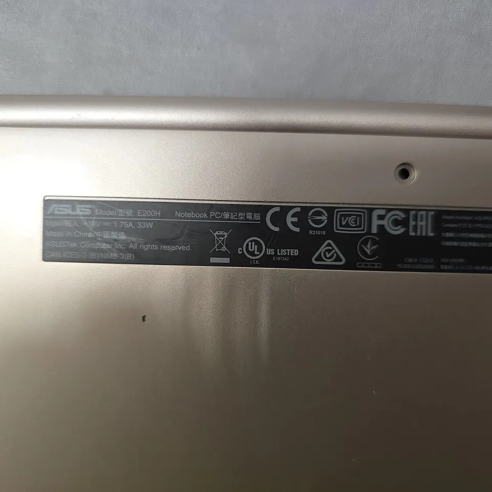 ASUS E200H NOTEBOOK PC – 11.6-INCH NETBOOK