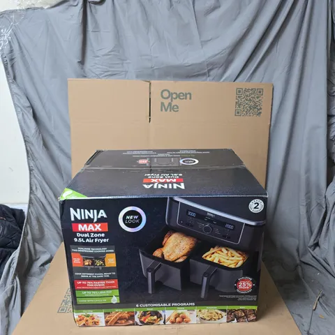 NINJA MAX DUAL ZONE 9.5L AIR FRYER – BOXED