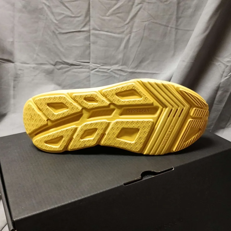 REPRESENT 247 ARC-1 RUNNER - YELLOW - UK SIZE 8