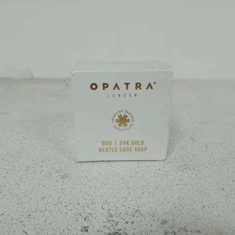 BOXED AND SEALED OPATRA 24K GOLD GENTLE CARE SOAP