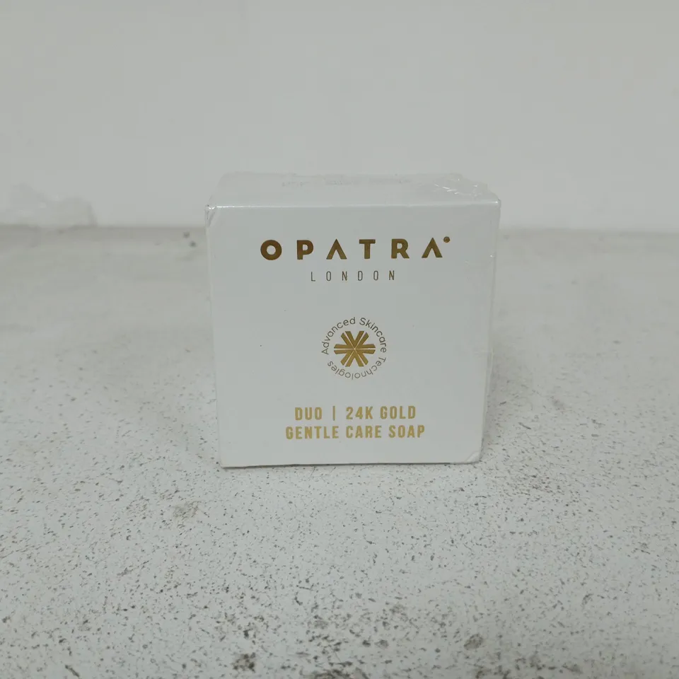 BOXED AND SEALED OPATRA 24K GOLD GENTLE CARE SOAP