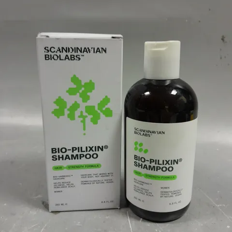 BOXED SCANDINAVIAN BIOLABS BIO-PILIXIN SHAMPOO - 250ML 