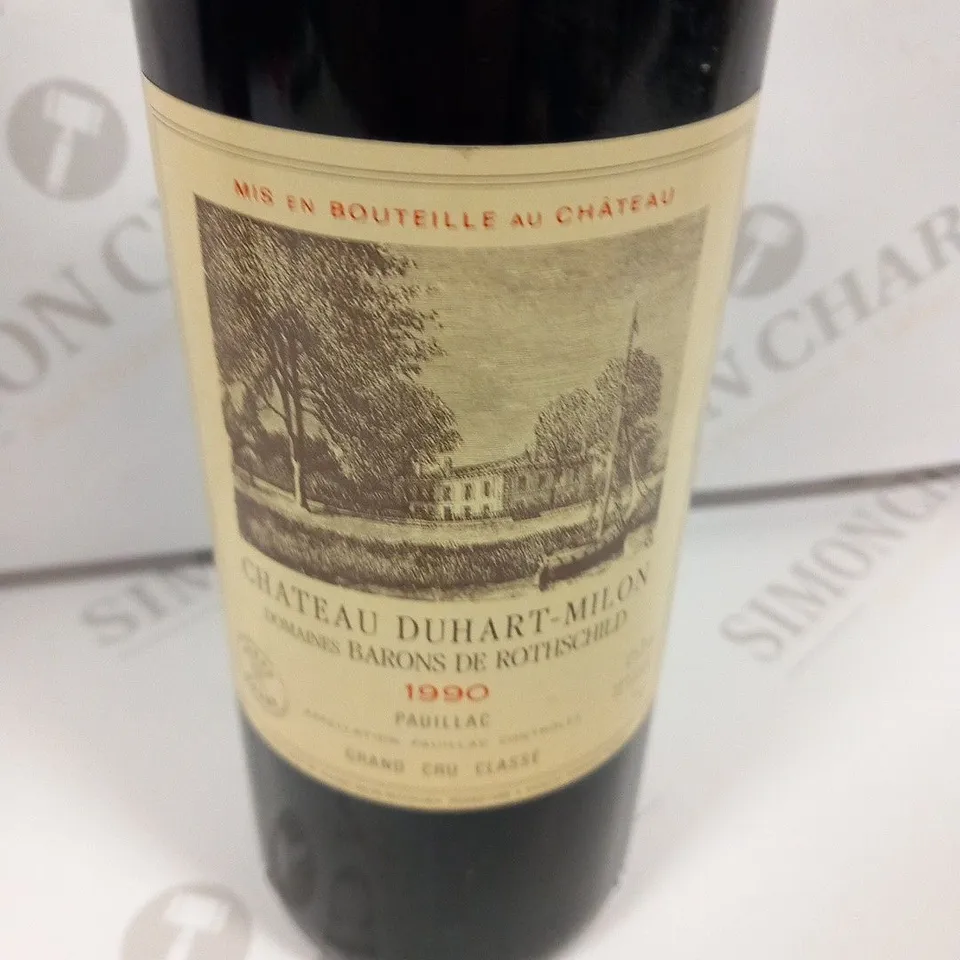 CHATEAU DUHART-MILON DOMAINES BARONS DE ROTHSCHILD 1990 PAUILLAC GRAND CRU CLASSE 75CL