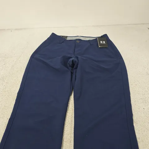UNDER ARMOUR MEN'S NAVY TROUSERS – 30/32