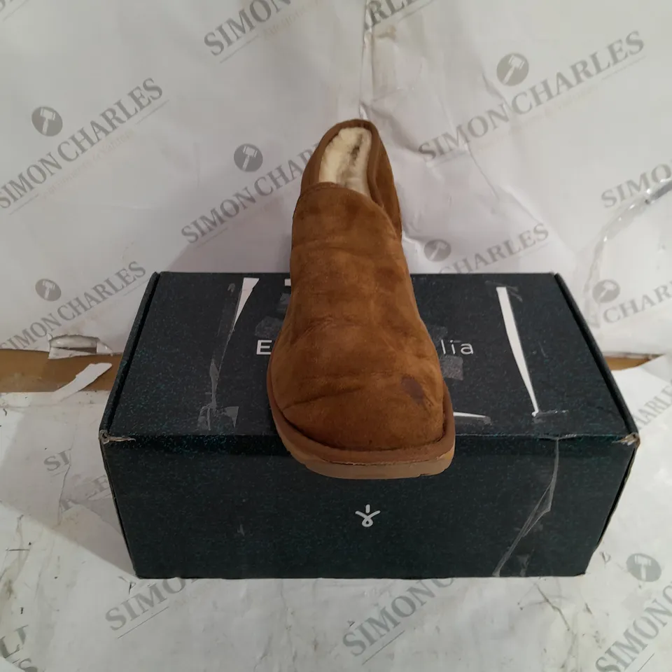 EMU MEN'S PLATINUM ASHFORD SLIPPERS - CHESTNUT - UK 10
