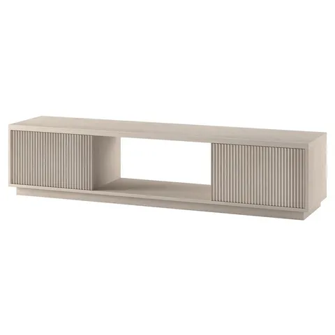 BOXED AVERHOFF RECTANGULAR TV STAND FOR TVS