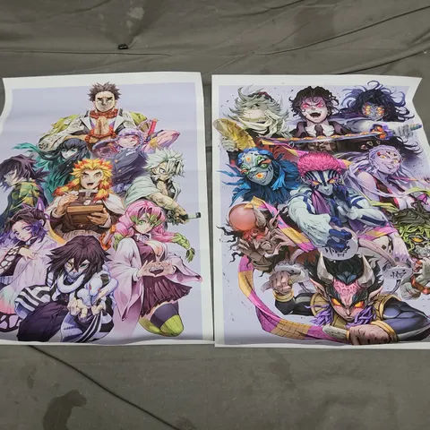 DEMON SLAYER 2PCE CANVAS POSTERS