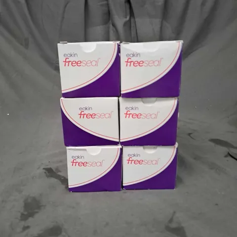 LOT OF 12 EAKIN FREESEAL SKIN PROTECTION SEALS 10 PER BOX