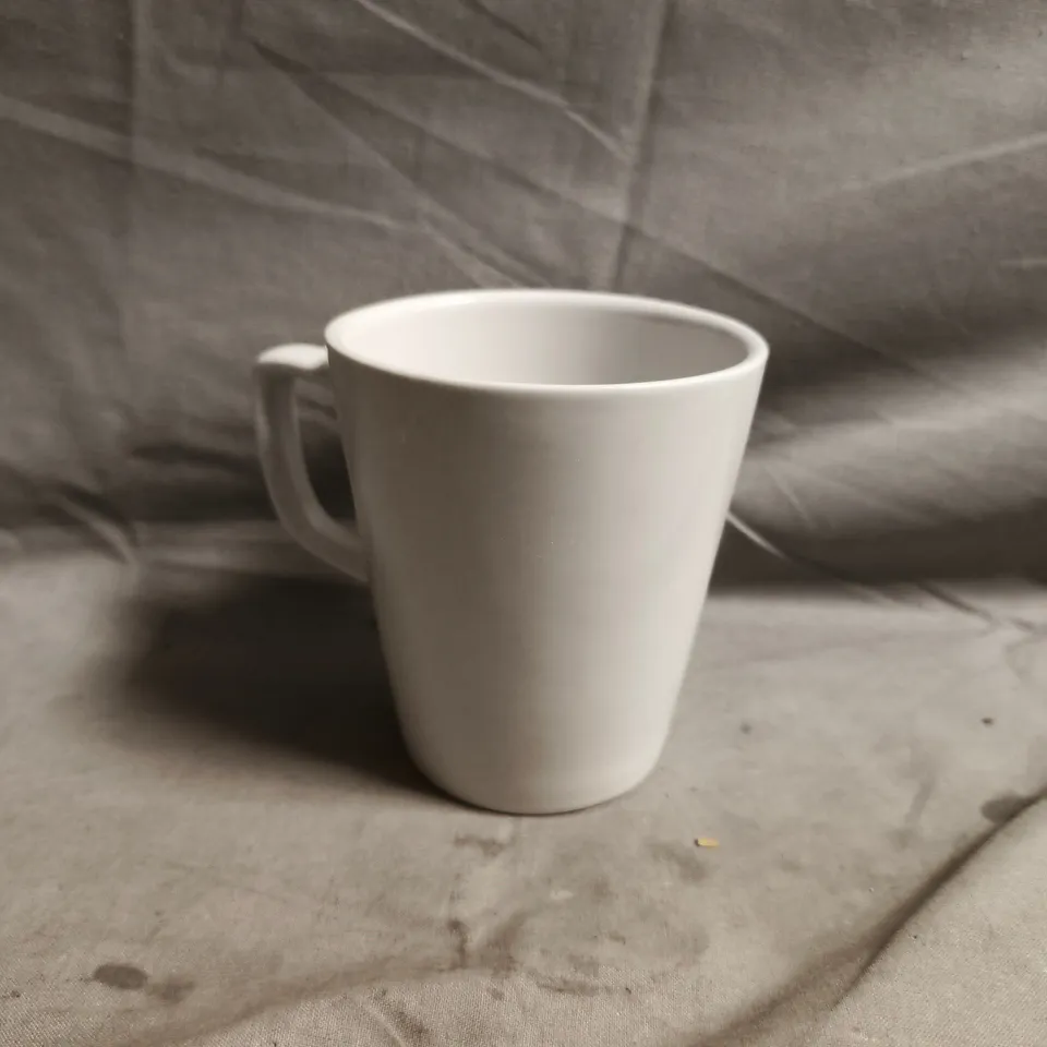 BOX OF APPROXIMATELY 12 ATHENA OLYMPIA HOTELWARE 285ML LATTE MUGS IN WHITE