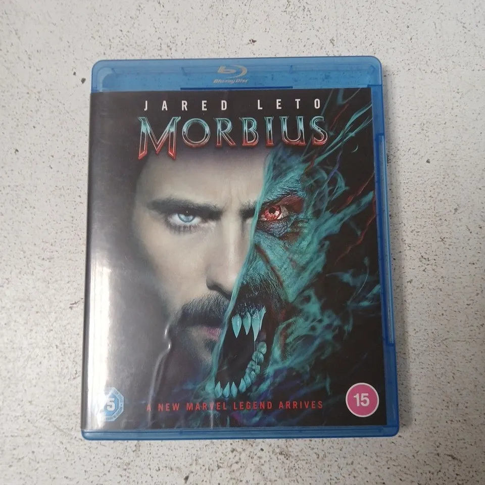 MORBIUS BLU-RAY MOVIE 