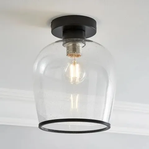 BOXED LENNY FLUSH CEILING LIGHT