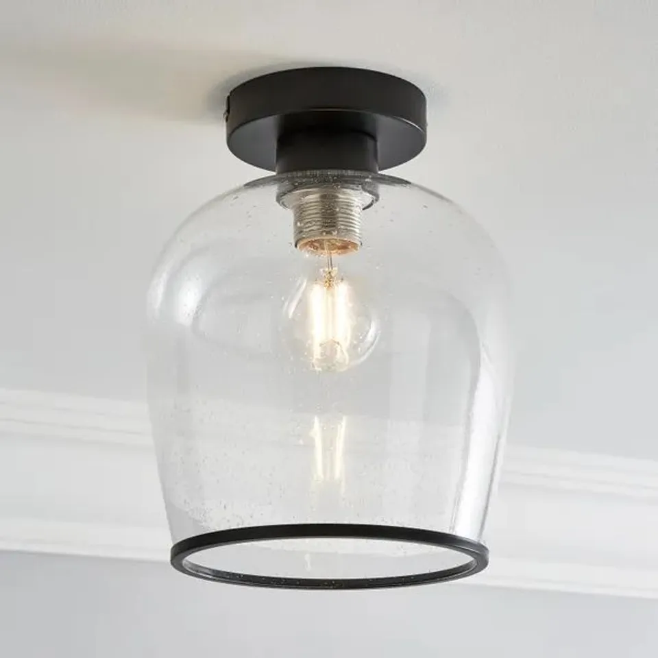 BOXED LENNY FLUSH CEILING LIGHT