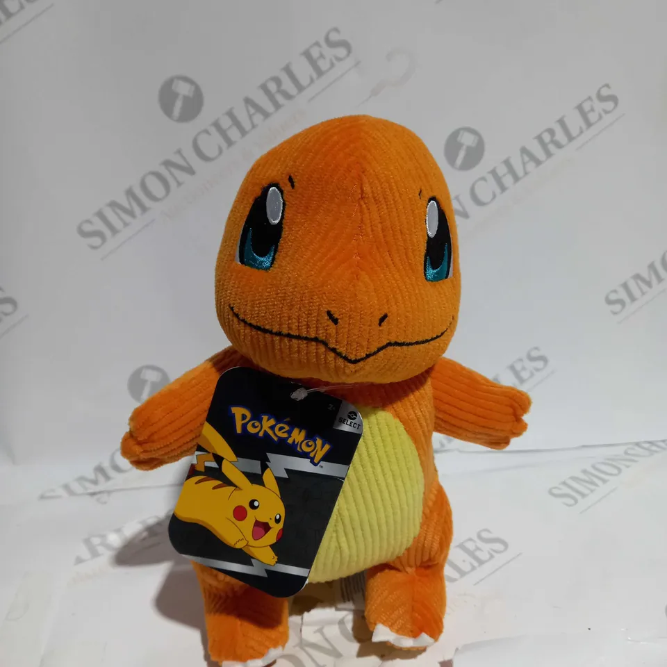 8" PLUSH CORDUROY CHARMANDER POKEMON PLUSH TOY