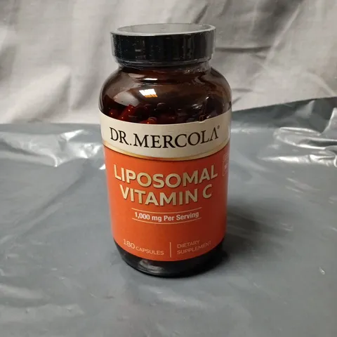 DR MERCOLA LIPOSOMAL VITAMIN C DIETARY SUPPLEMENT – 180 CAPSULES, 1000mg
