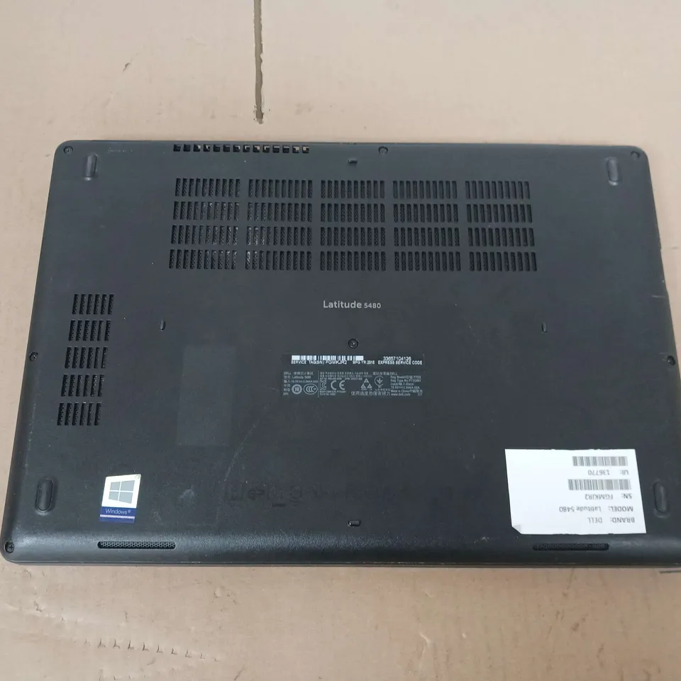 DELL LATITUDE 5480 14 INCH	I5-7200U 2.50GHZ 