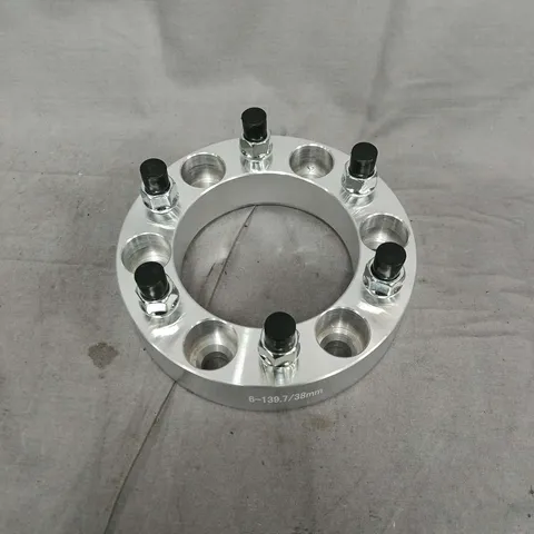 ALUMINIUM WHEEL SPACER/ADAPTER 6-139.7/38MM (6-BOLT)