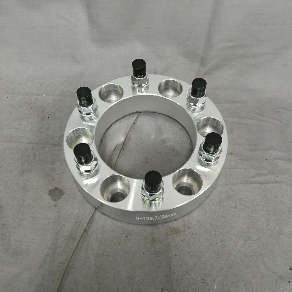 ALUMINIUM WHEEL SPACER/ADAPTER 6-139.7/38MM (6-BOLT)