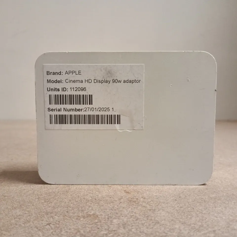 APPLE CINEMA HD DISPLAY 90W ADAPTOR
