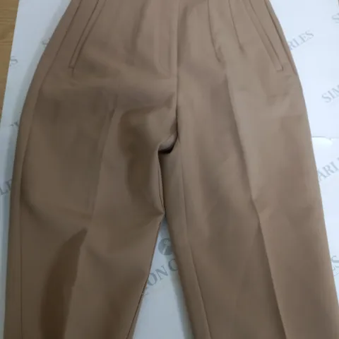 ZARA BEIGE TROUSERS - EUR S